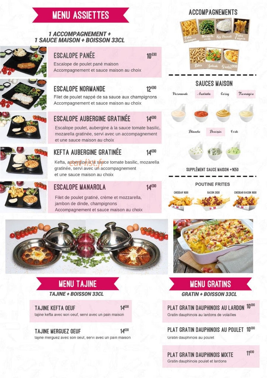Drima Grill — carte page 3