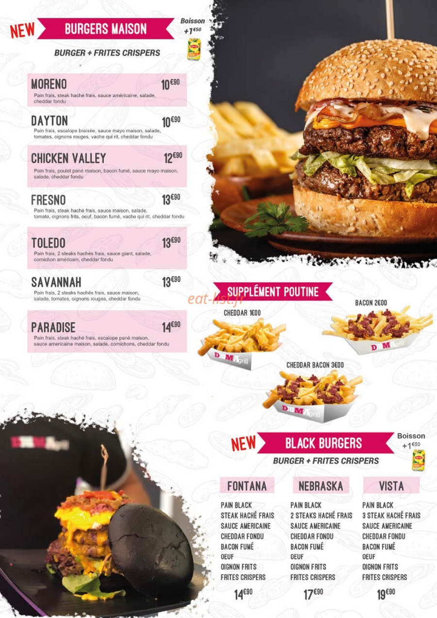 Drima Grill — carte page 8