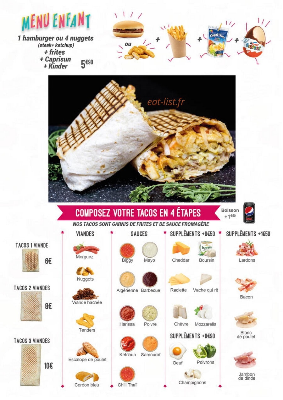 Drima Grill — carte page 9
