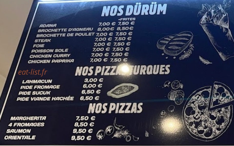Durum grill — carte page 2