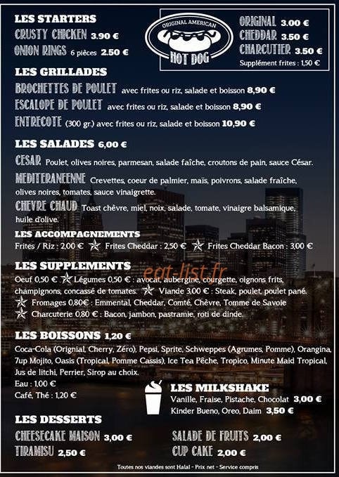 Nessma Burger — carte page 2