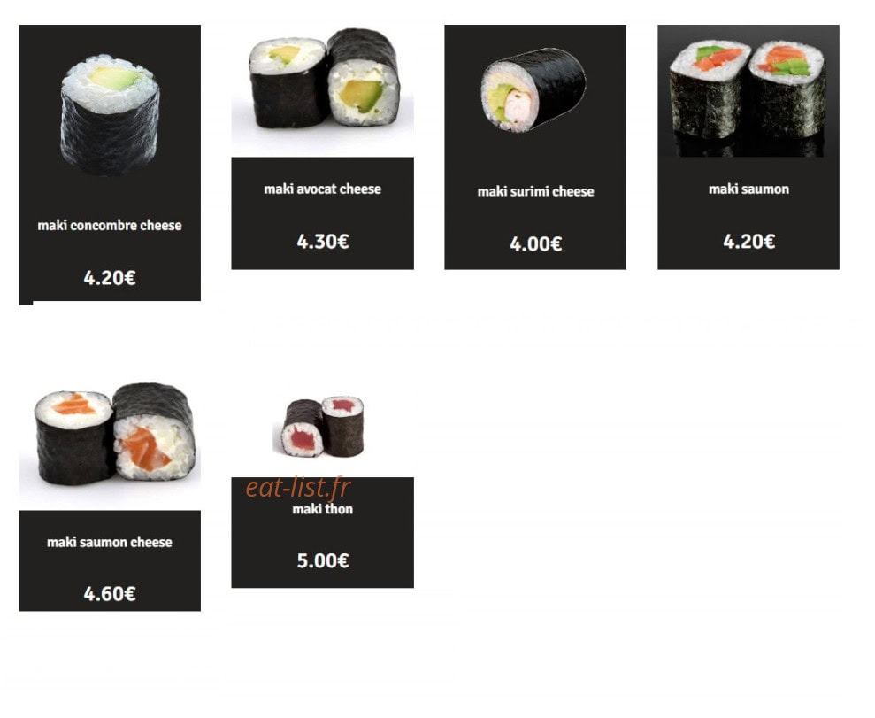 Asian eats — carte page 3