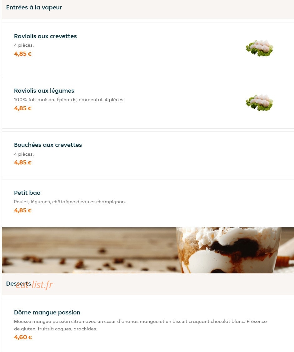 Bamboo & Sum — carte page 3