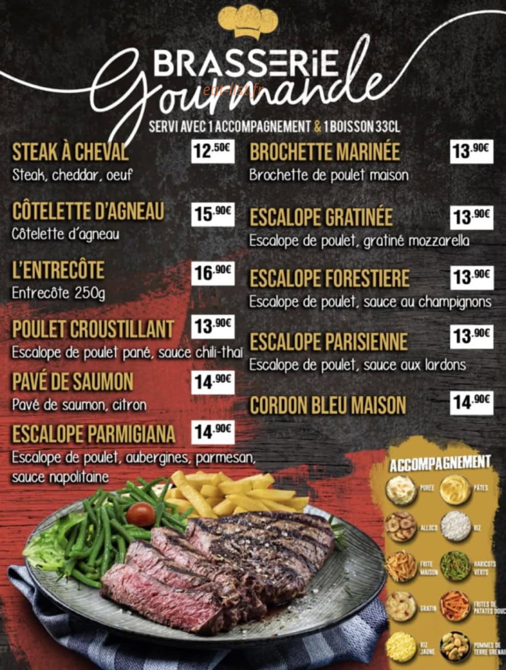 Beef Master — carte page 2