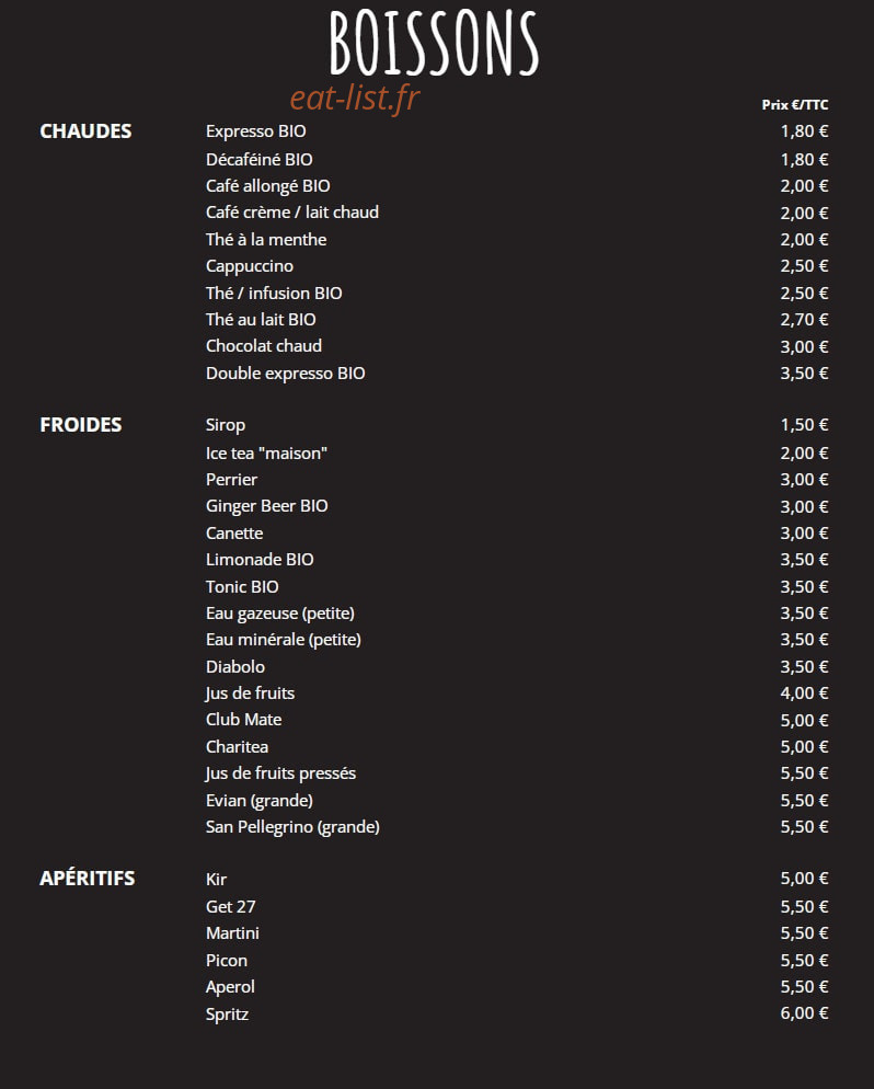 Bistro Méliès — carte page 4