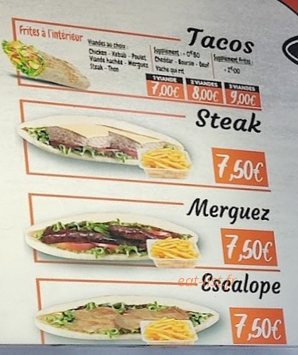 El Medina — carte page 2