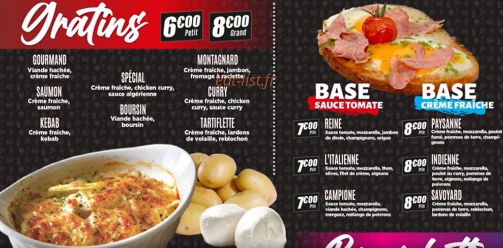Frenchy Cook — carte page 1