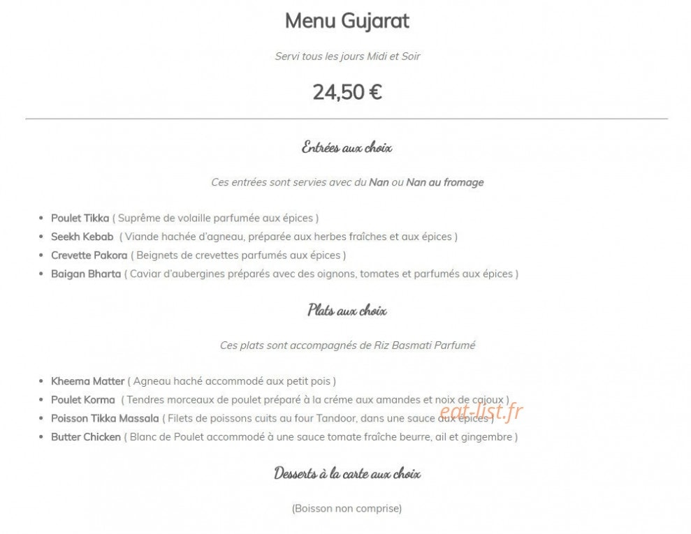 Gujarat — carte page 1
