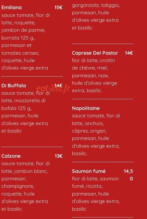 La Casa — carte page 7