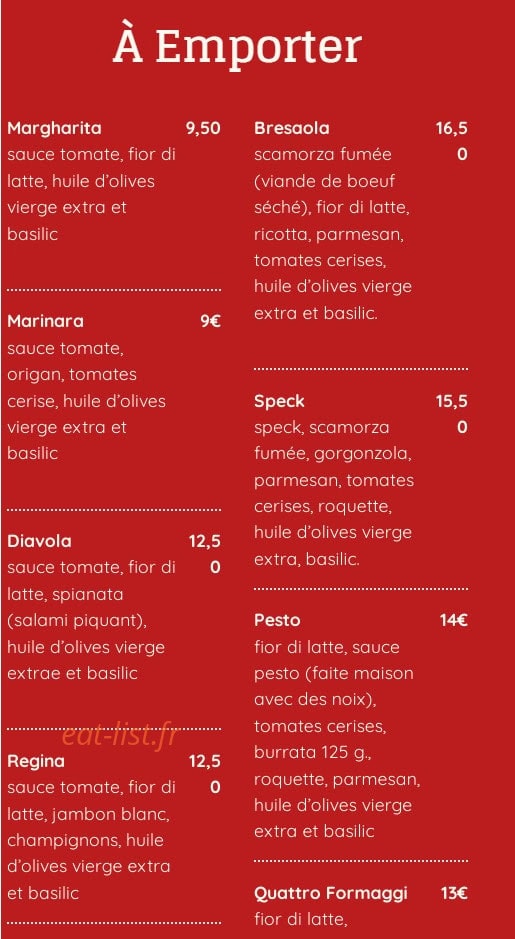 La Casa — carte page 6