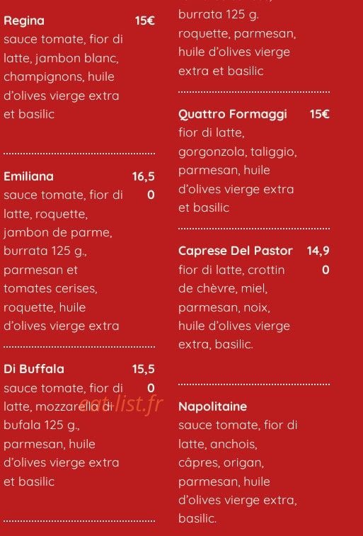 La Casa — carte page 11