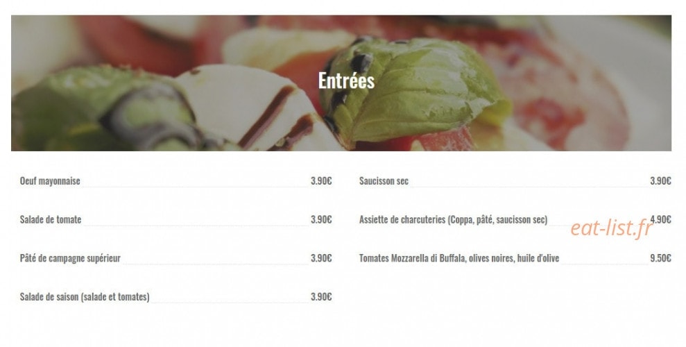 Le Capri — carte page 3