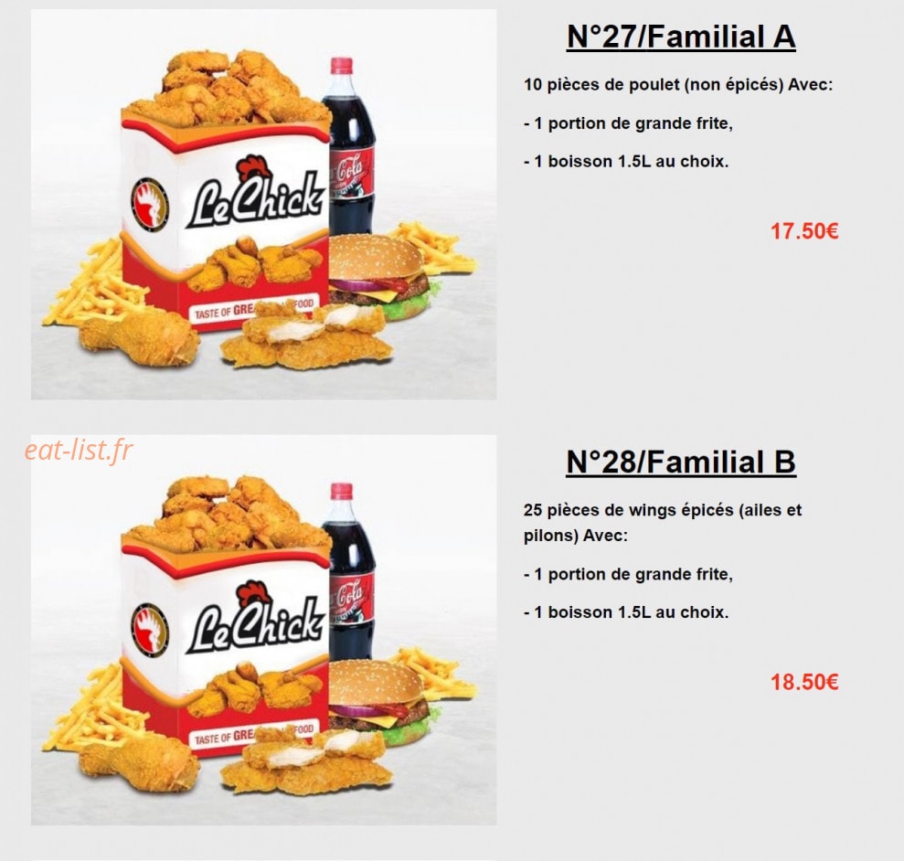 Le Chick — carte page 14