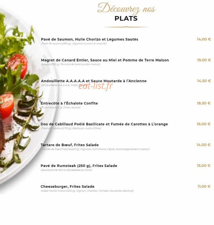Le grand café — carte page 2