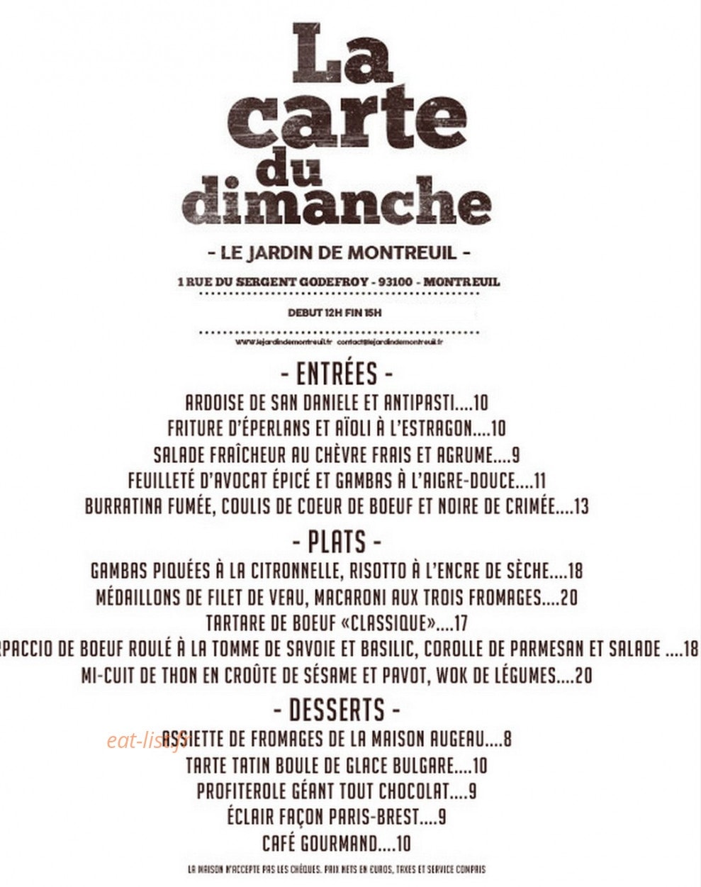 Le jardin de montreuil — carte page 2