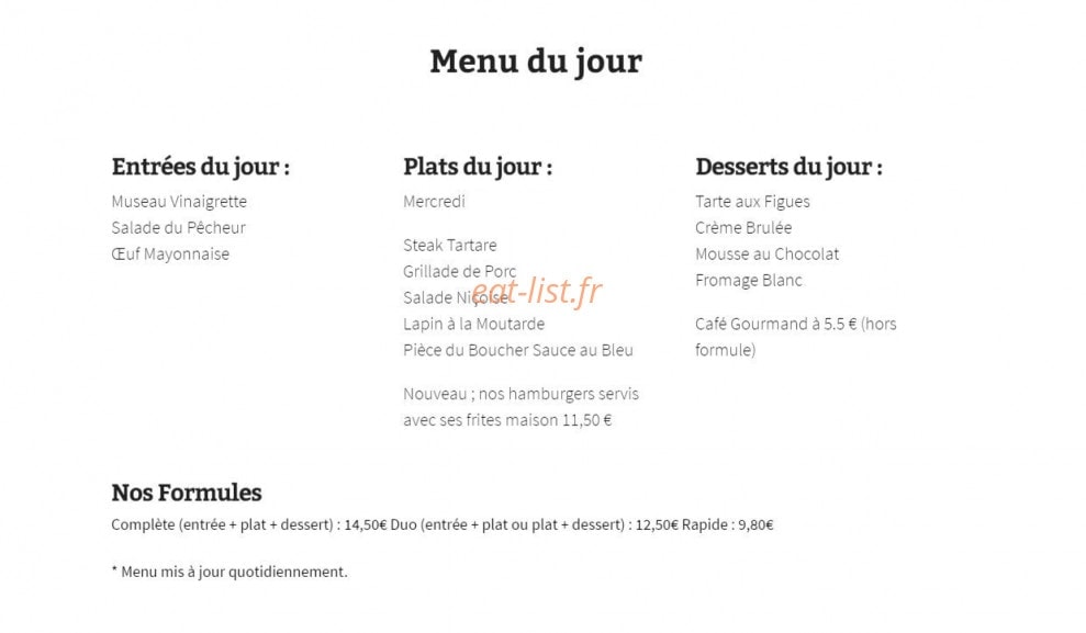 Le petit Deauville — carte page 1