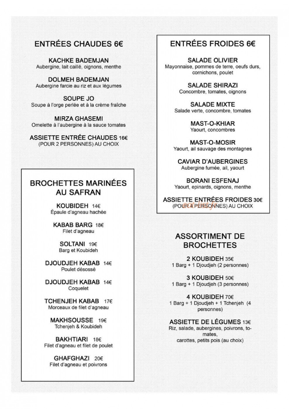 Le Plateau des Mille Vaches — carte page 1