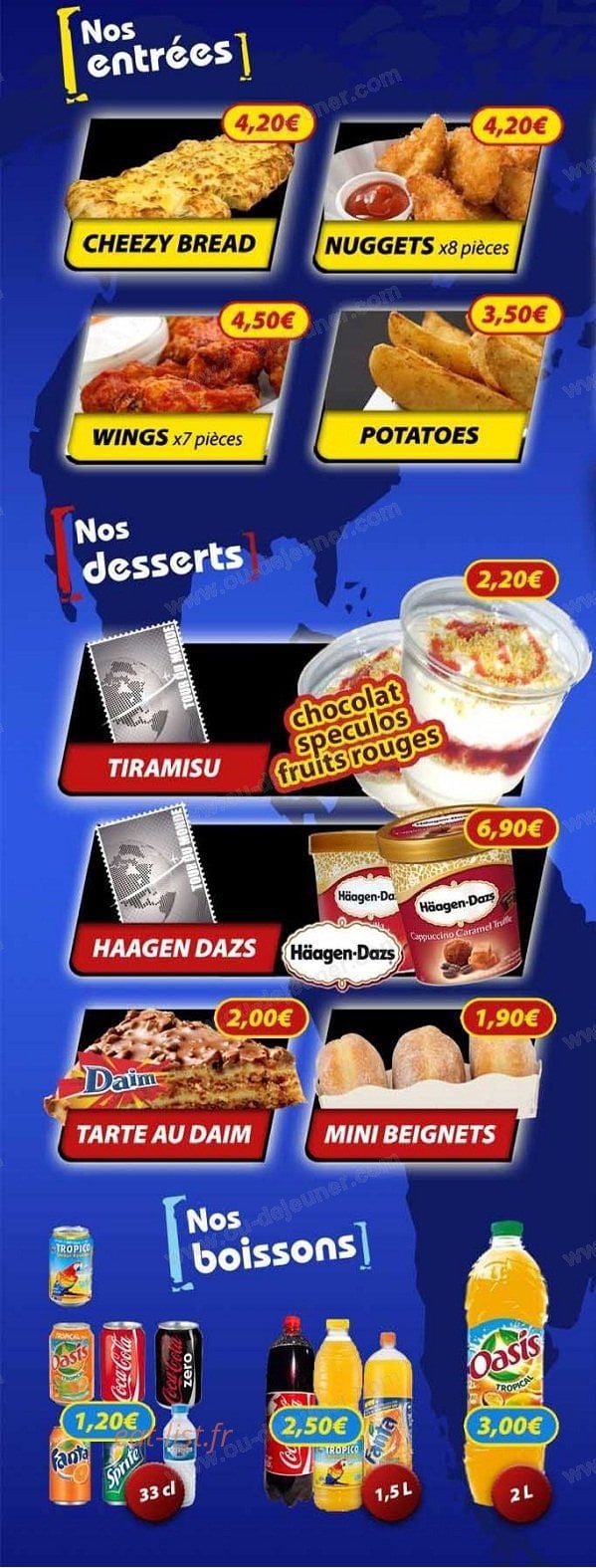 Le Special Koudou — carte page 3