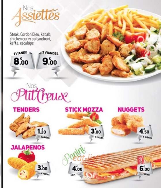 Le World Food — carte page 4
