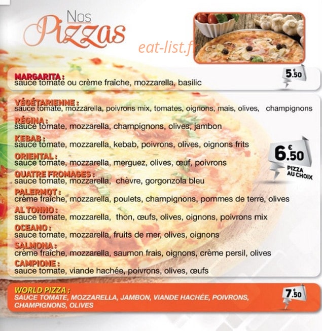 Le World Food — carte page 3