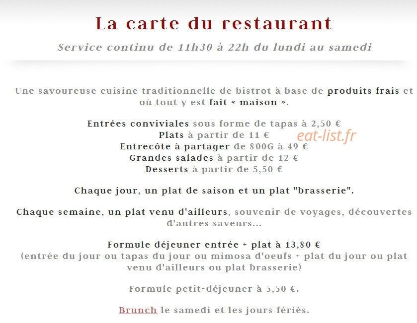 Les Tonneaux — carte page 1