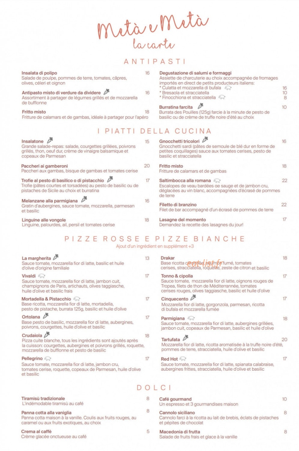 Metà e Metà — carte page 1