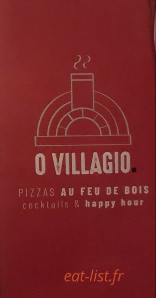 O'Villagio — carte page 1