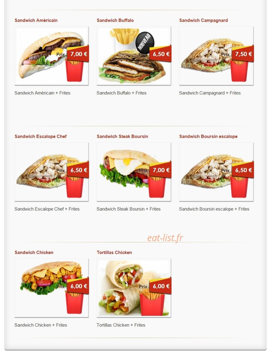 Riya Pizza — carte page 9
