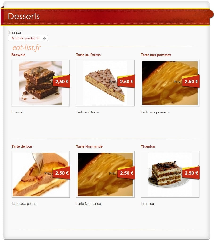 Riya Pizza — carte page 14