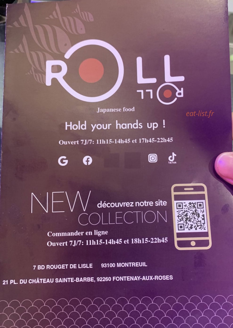 Rollroll — carte page 1