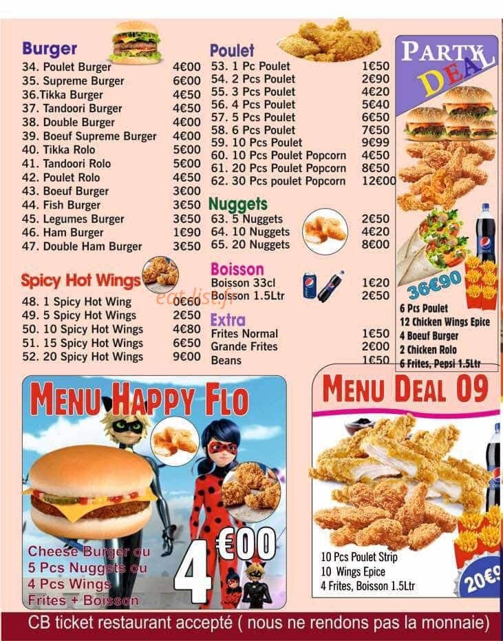 Stef’s — carte page 4