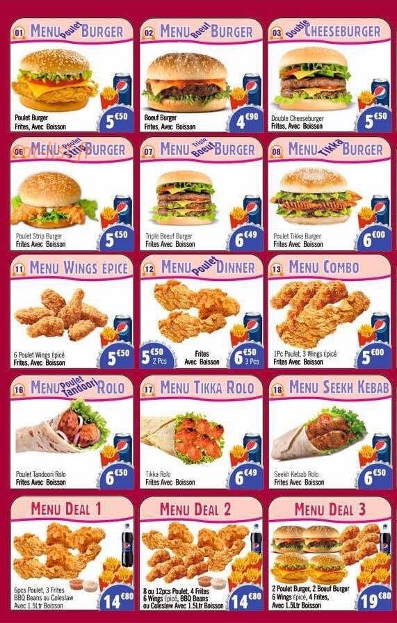 Stef’s — carte page 2