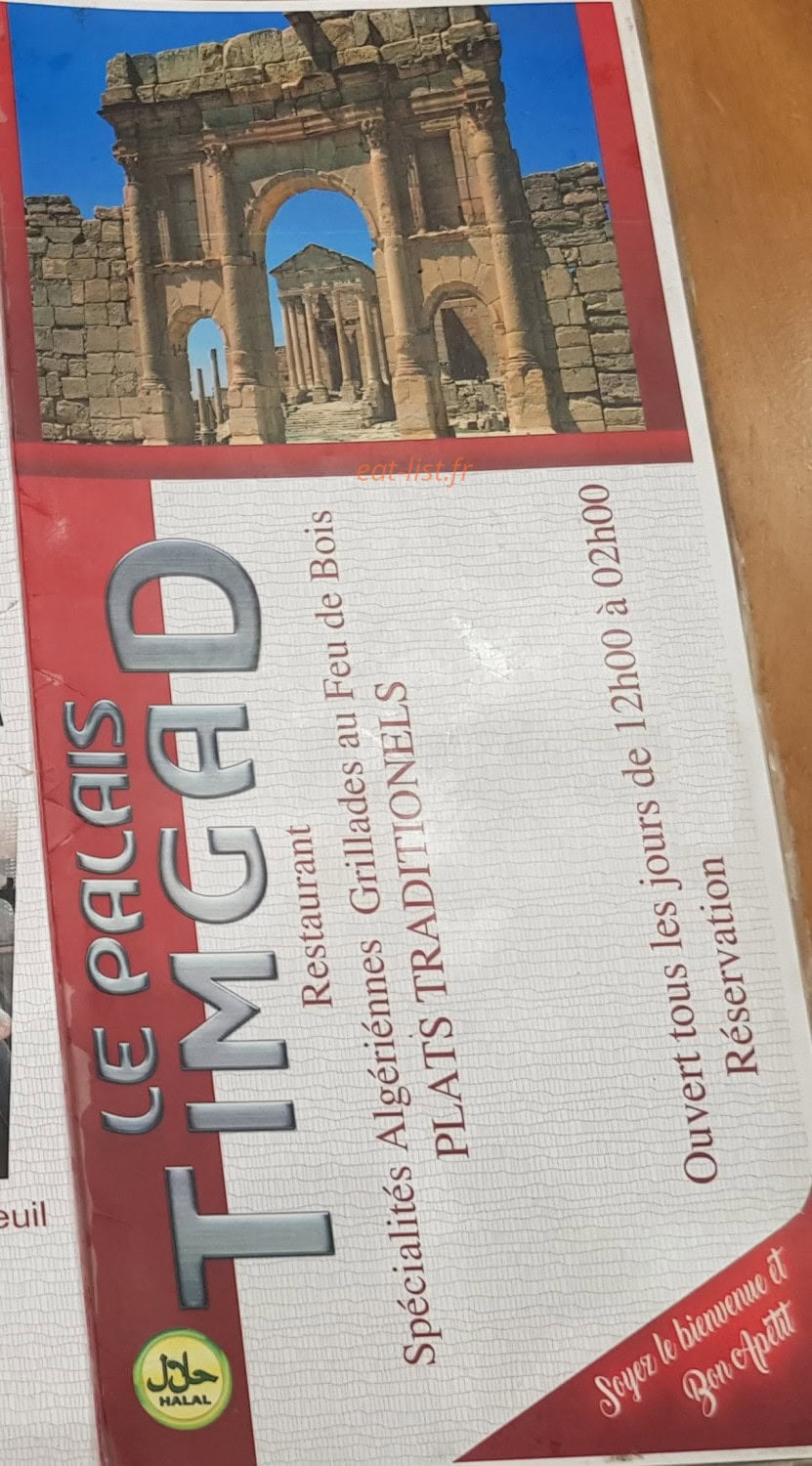 Timgad — carte page 1