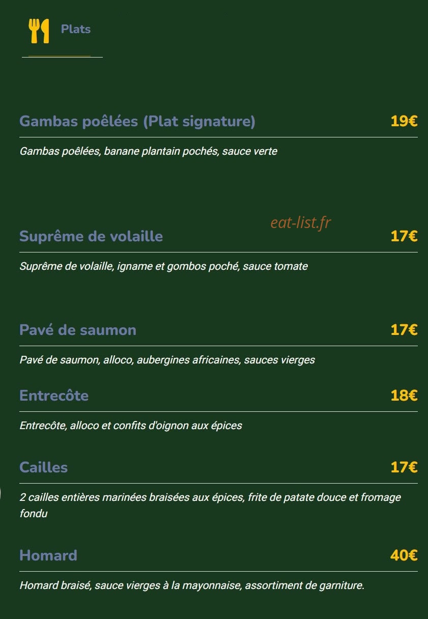 Yummia — carte page 2
