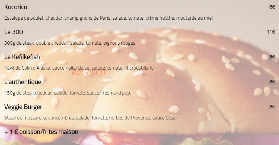Fresh and Pop — carte page 9