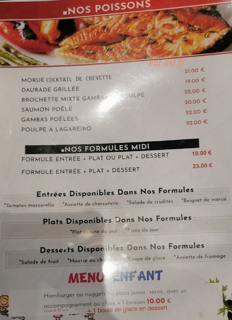 La Casa — carte page 3
