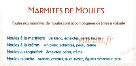La Criée — carte page 5