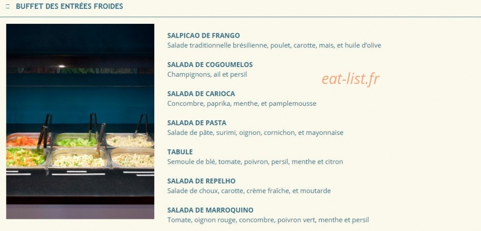Obrigado Rodizio — carte page 3