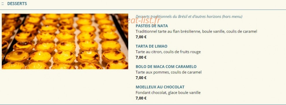 Obrigado Rodizio — carte page 6