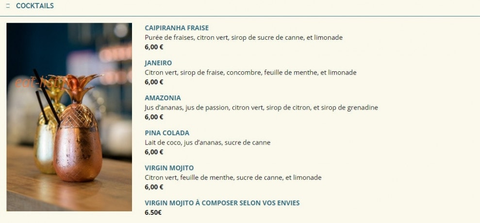 Obrigado Rodizio — carte page 5