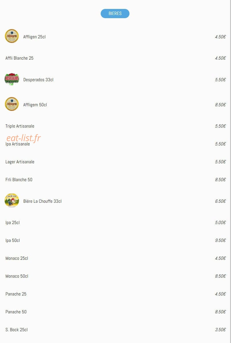 Wine-Not — carte page 17