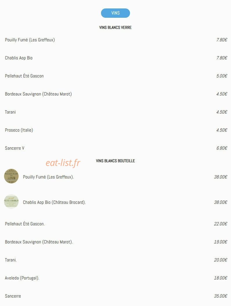 Wine-Not — carte page 13