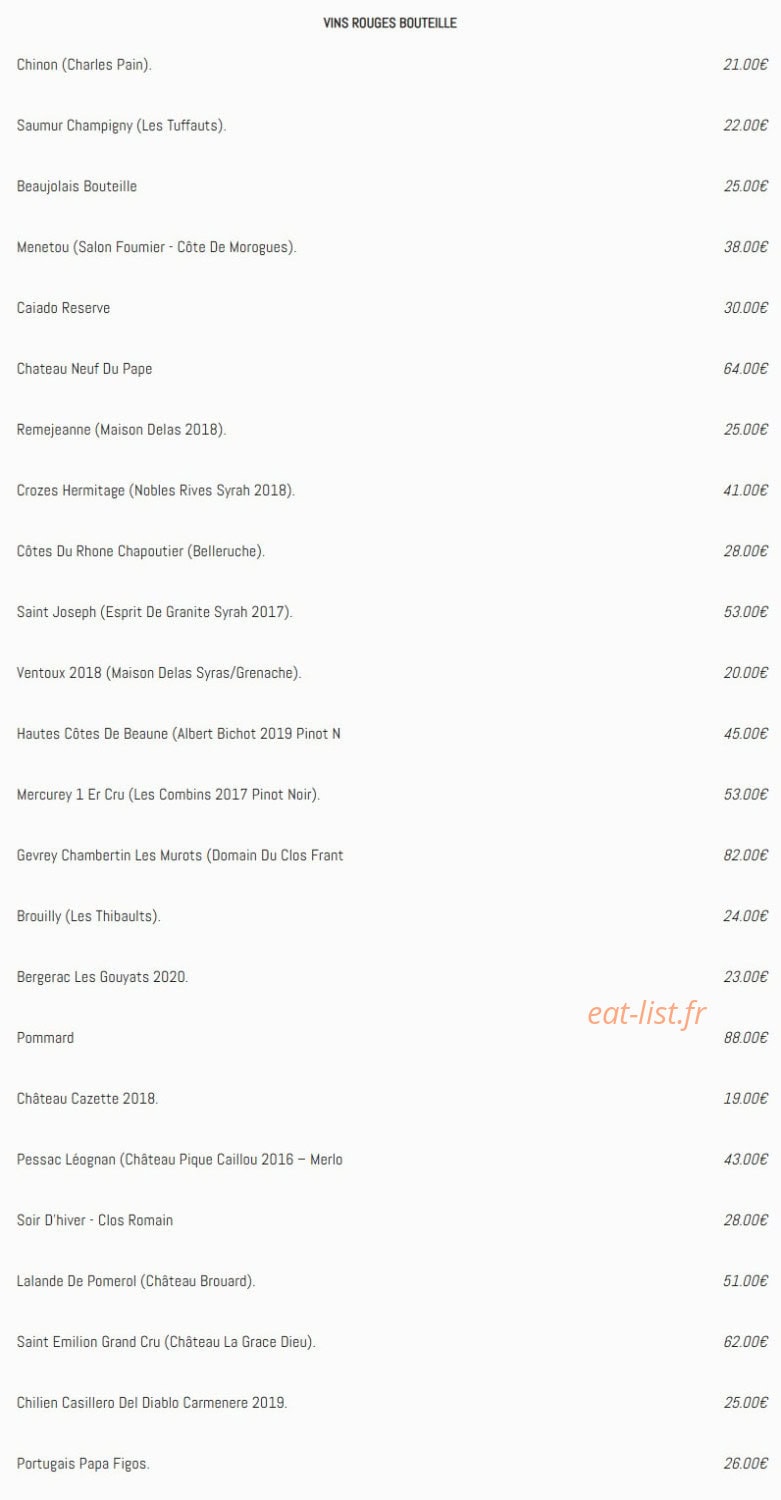 Wine-Not — carte page 11