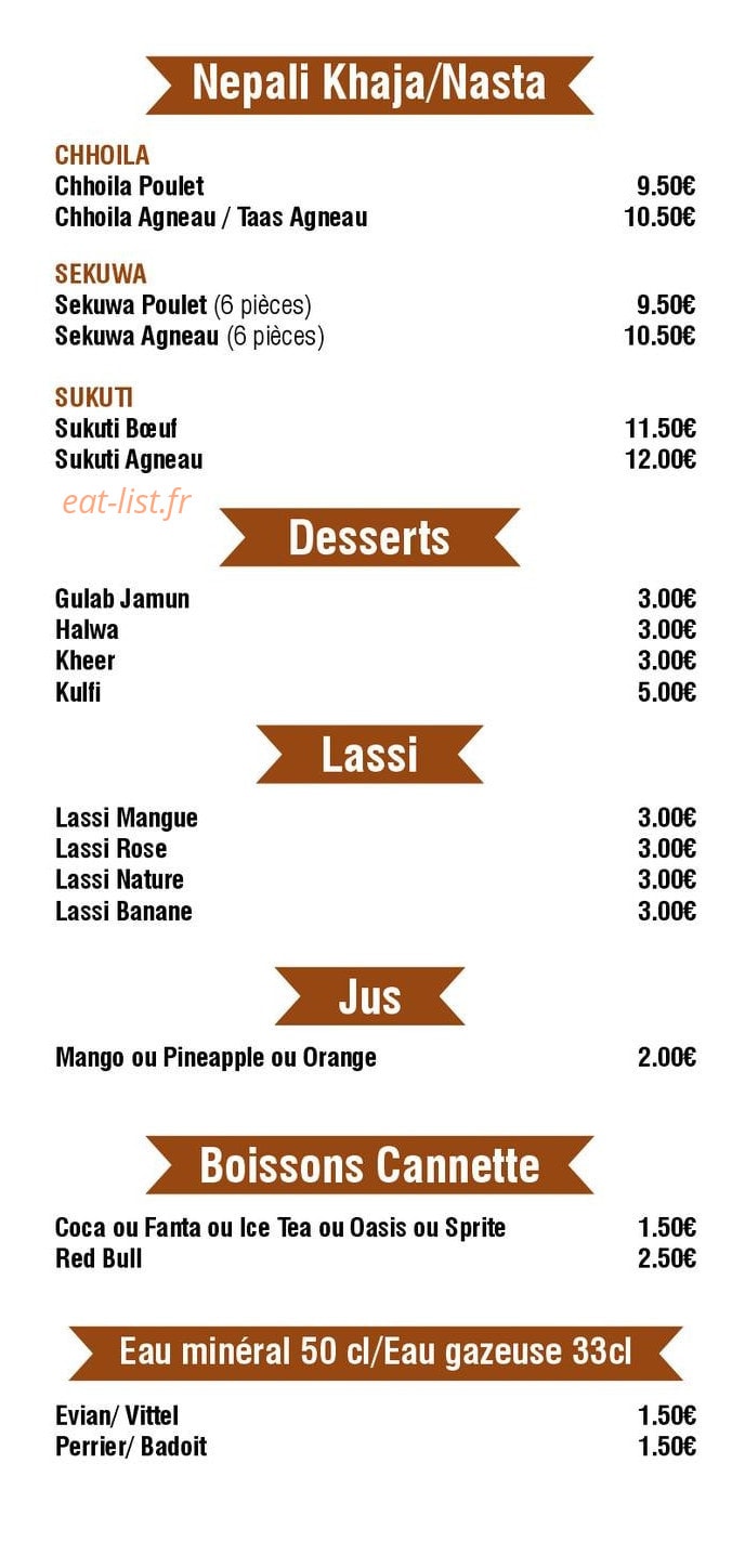 Asian Food Station — carte page 6