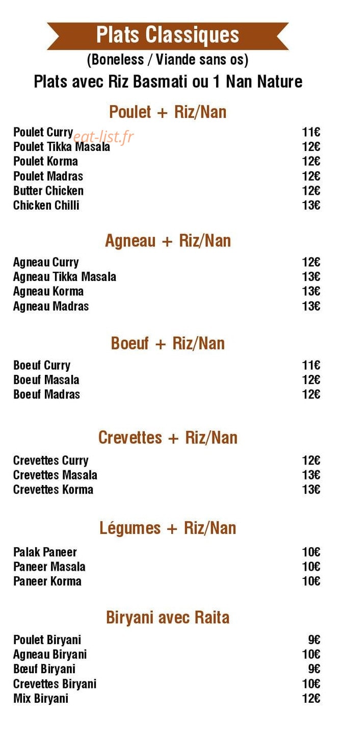 Asian Food Station — carte page 2