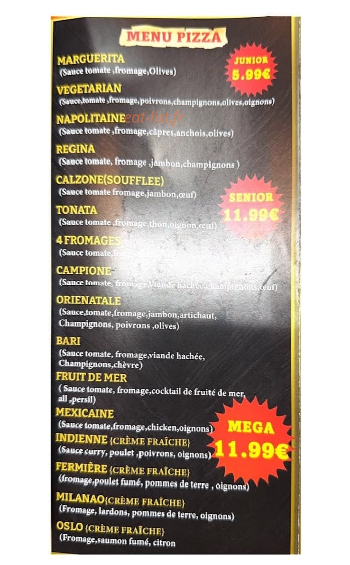 kitchen chicken spot — carte page 4