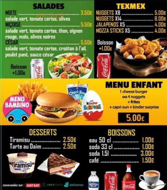 Le Bill’S — carte page 3