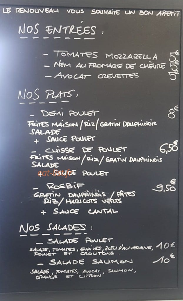 Le Renouveau — carte page 1
