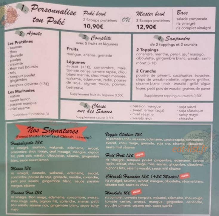 Poké Shop — carte page 1