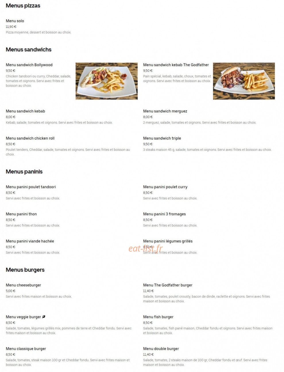 The Godfather — carte page 1